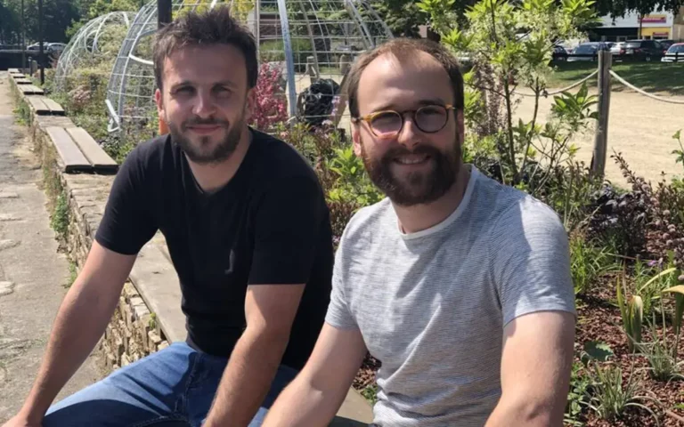 Photo de Christophe Hauquiert et Léo Richer, co-fondateurs de Sekost.
