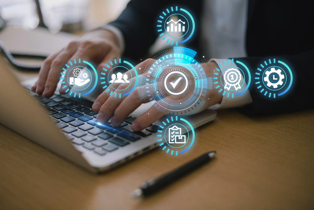 Interface de contrôle de conformité aux obligations de cybersécurité