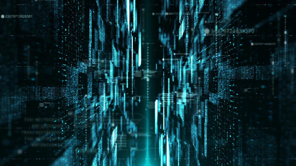 Visualisation abstraite de flux de données numériques dans une architecture réseau