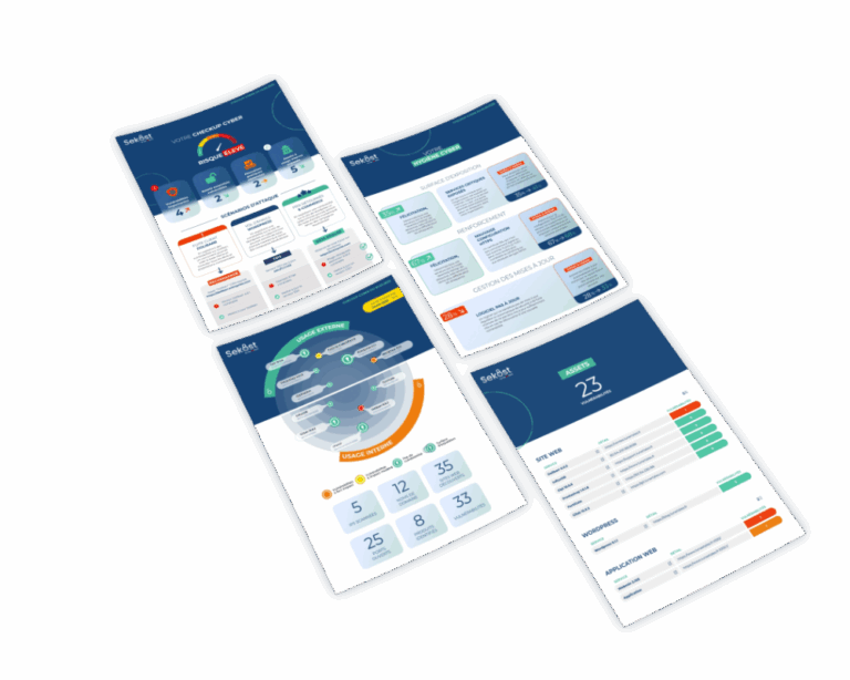 Les 4 pages du Checkup Cyber Sekost