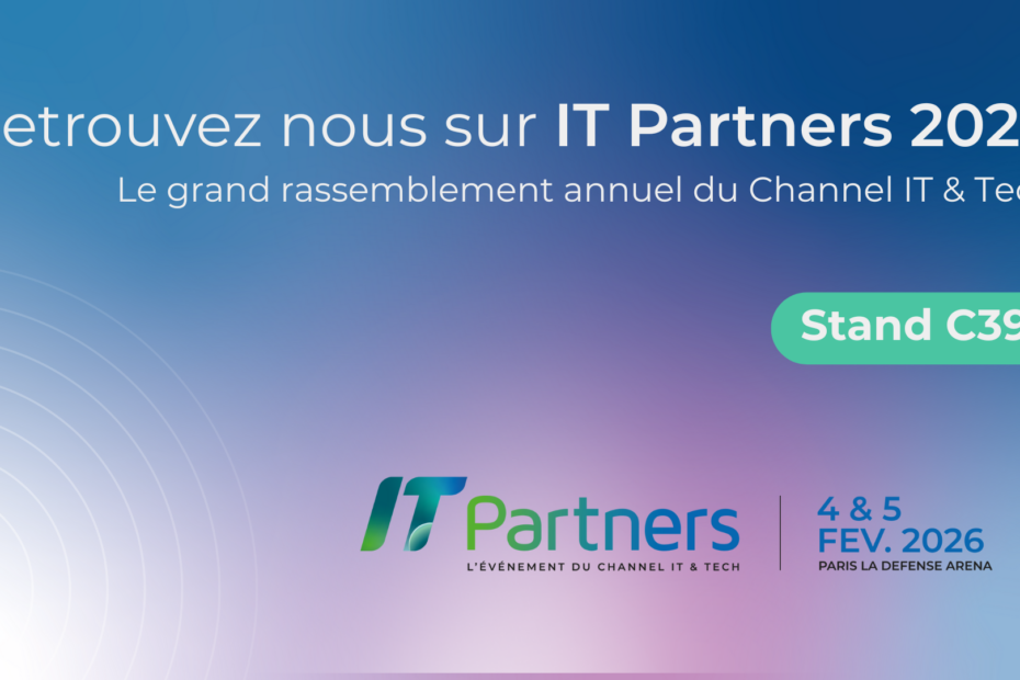 Retrouvez-nous sur IT Partners stand C39