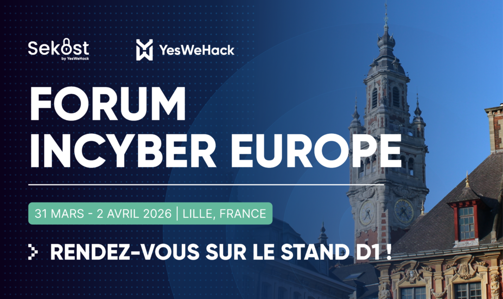 Sekost au Forum InCyber Europe 2026 : rendez-vous sur le stand D1