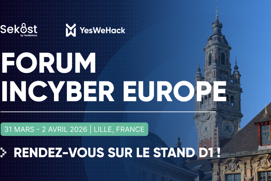 Sekost au Forum InCyber Europe 2026 : rendez-vous sur le stand D1